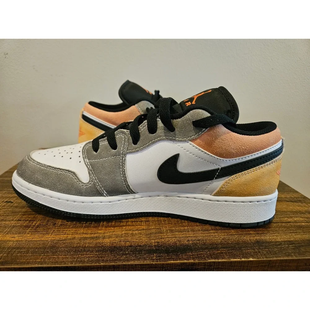 Nike Air Jordan 1‎ Low Flight Club Magic Ember DX4374-008 GS Size 7Y Womens 8.5